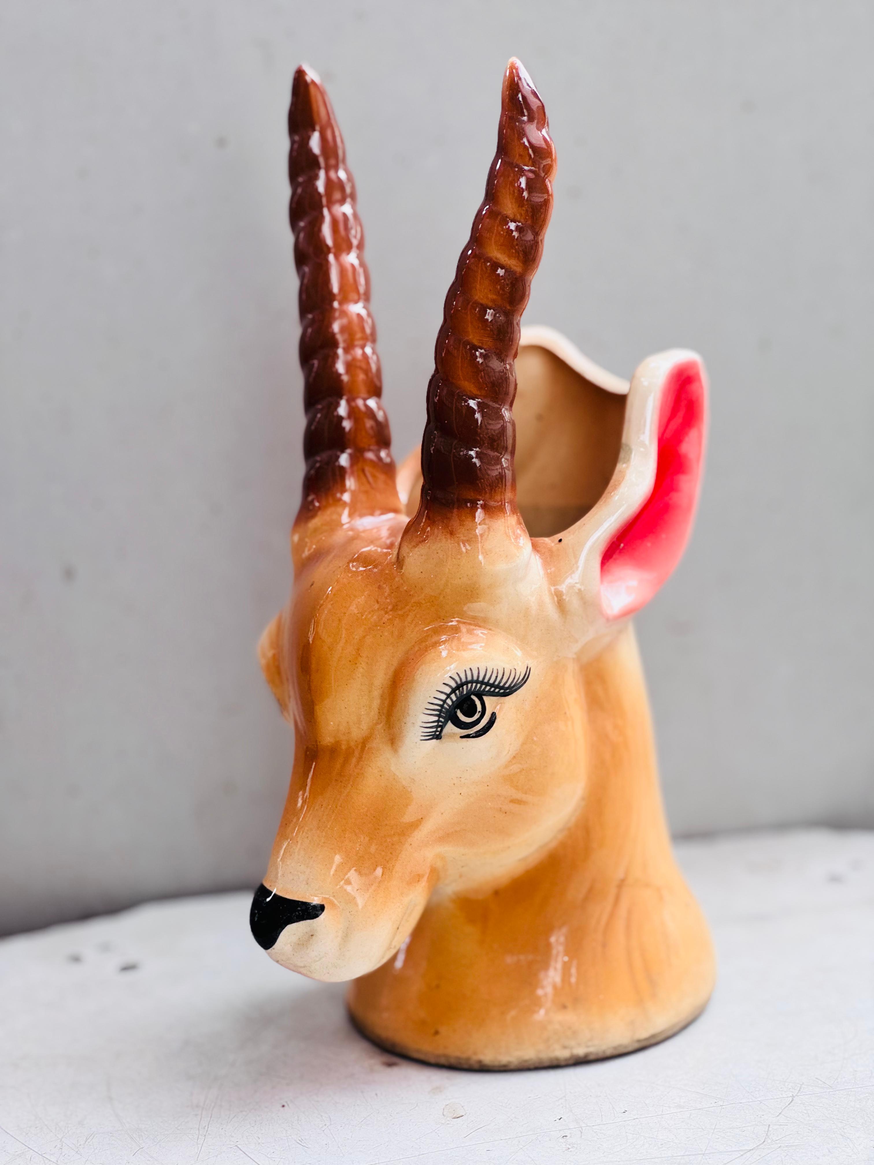 Crimson Sculpted Ceramic Vase